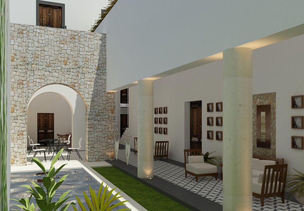 Casona Las Tres Marias - Hotel Only Adults 梅里达 外观 照片